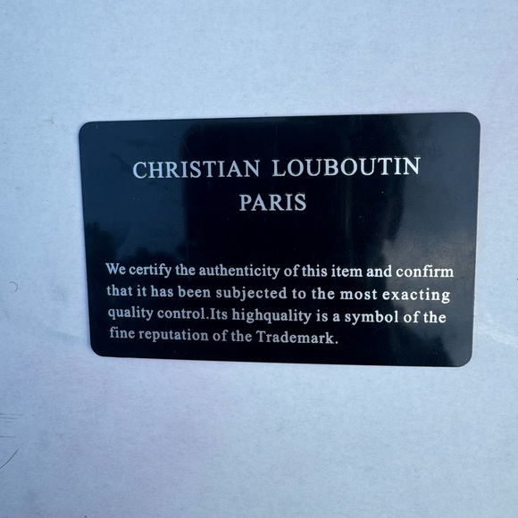 Christian Louboutin Black Multi-Strap Heels - Picture 9 of 10